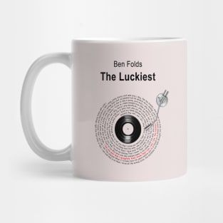 THE LUCKIEST LYRICS ILLUSTRATIONS Mug